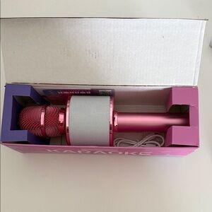 Pink Karaoke Microphone